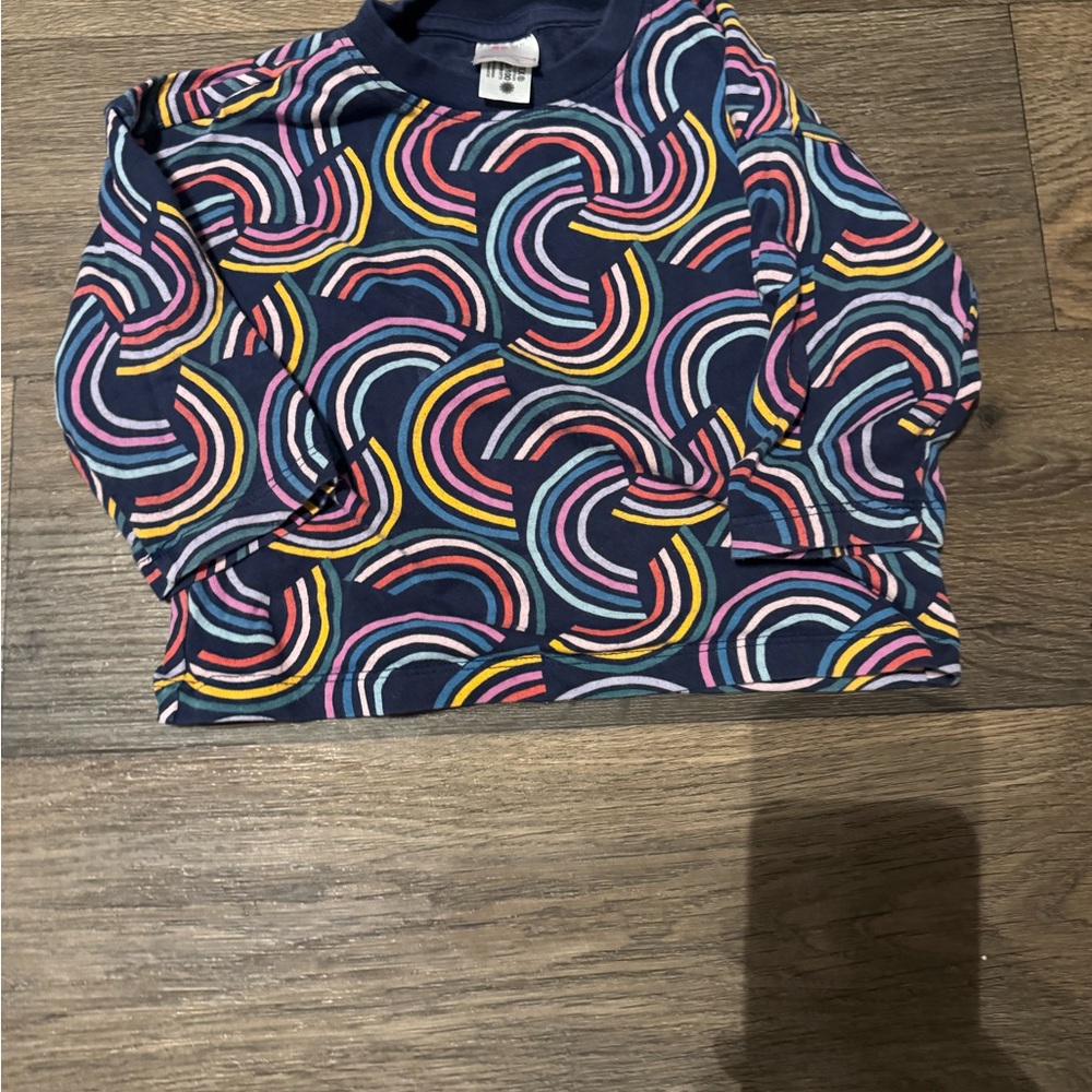 Hanna Andersson Multicolor Swirl Shirt